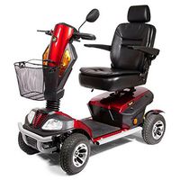 Golden Technologies - Patriot - Heavy Duty Scooter - 4-Wheel - Red