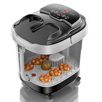 DAFREW Foot tub - Foot bath - Fully automatic heated footbath - Foot Massager - massager - Massage ball massage