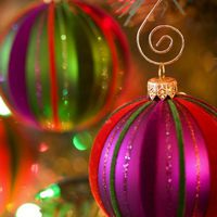 Cocktail Size Napkin, 5"x5", Pack of 20, Ornaments