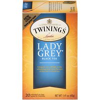 Twinings of London Classics Lady Grey Tea, 20 Count (Pack of 6)