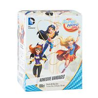 DC Super Hero Girls Bandages - First-Aid Supplies - 100 per Pack