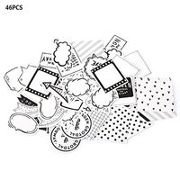 46pcs Album DIY Diary Sticker, Handbook Decoration Label Sticker Accessory(C01057)