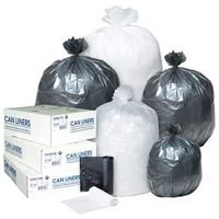 IBSDTC4045K - Inteplast Group Low-Density Can Liner, 40-1/2 X 45, 55-Gallon, 1.4 Mil, Black, 25/roll