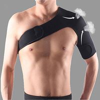 Adjustable Shoulder Support Brace Strap Joint Sport Gym Compression Bandage Wrap - Left