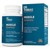 Dr Tobias Muscle Recovery - Joint & Muscle Aches & Pain - Injury Supplement (60 Count)