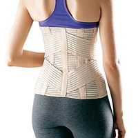Sacro Lumbar Support with Criss-Cross Straps and Splints (H12 inches; XL)