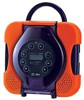 Waterproof CD Player CD Zabady Orange AV-J165OR with Vocal Remover Function for Karaoke by Twinbird