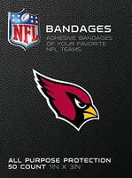Cureit Brand NFL Officially Licensed Bandages, 1"x3", 50/box (Arizona Cardinals)