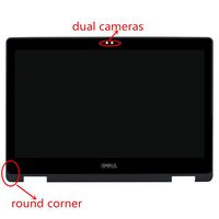 JCD 15.6" FHD Touch LED LCD Screen Replacement + Bezel for Dell Inspiron DP/N:C1V0F 0C1V0F (Max. Resolution:1920x1080)