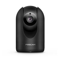 Foscam 1080P @25fps WiFi Pan Tilt IP Security Surveillance Camera with Motion Detection & 26ft Night Vision, Baby Camera Monitor with Free Cloud Service & App Available, Matte Black