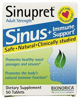 Sinupret Bionorica Sinus Immune Support Adult Strength - 50 Tablets - Pack of 1