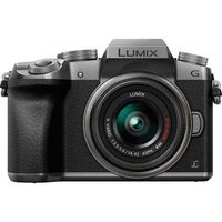 Panasonic Lumix DMC-G7 Mirrorless Micro Four Thirds Digital Camera with 14-42mm Lens (Silver) - International Version (No Warranty)