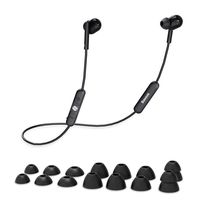 BASEUS Bluetooth Headphones Sport IPX7 Waterproof Wireless Sport Earbuds, Richer Bass HiFi Stereo in-Ear Earphones, Bluetooth 5.0, Running Headphones Noise Cancelling Mic for Running, Cycling, Workou