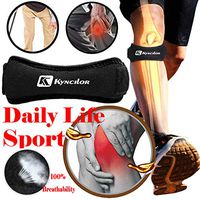 Patella Knee Strap,Adjustable Strap Band Brace for Knee Support- Fit Tendonitis,Osgood schlatter,Arthritis, Meniscus, Tear,Runners,Chondromalacia,Injury Recovery,Sports,for Women and Men (Dark Blue)