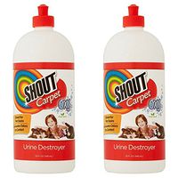 Shout Urine Destroyer, Kills Pet Stains and Odors, 32 oz. (2 bottles)
