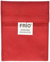 Frio Cooling Wallet- MINI - Red- Holds Single Insulin Vial or Eye Drop Bottle - Keeps insulin cool more than 45 hours without EVER needing refrigeration!--Low Shipping Rates--