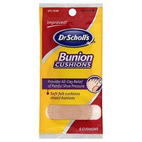 Dr. Scholl's Bunion Cushions Felt 6 Each (Pack of 2)