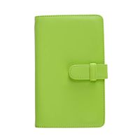 Tiessic Mini Photo Album for Fujifilm Instax Mini 9 8 8+ 7s 25 26 50s 70 90 Instant Camera & Name Card (108 Photos,Lime Green)