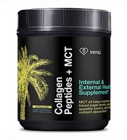 Collagen Peptides and MCT Oil Powder –Grass-Fed, Hydrolyzed Bovine Protein with Medium Chain Fatty Acids - Keto and Diet Friendly Supplement for Anti-Aging, Weight Loss, Skin, Bones and Joints