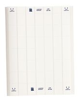 Brady LAT-39-799-1 1" Width x 1.437" Height, B-799 Nylon Cloth, Matte Finish White Laser Printable Label (Pack of 1000)