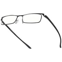 Cyxus 2201 Anti UV Glare Harmful Blue Light Computer Semi-Rimless Glasses Readers - Choose Your Magnification (2201T15,+1.50x)