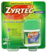 Zyrtec Allergy Relief Tablets, 45 Count by Zyrtec BEAUTY