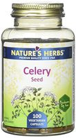 Nature’s Life Celery Seed 500 mg | Cardiovascular, Circulation and Brain Health Support Supplement | 100ct, 100 Serv.
