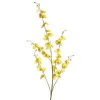Kaniem Artificial Orchid Flowers for Party Home Decoration Fake Cloth Centerpieces Flower Deocr Gifts (C)