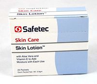 Shield Safety - Skin Lotion w/Aloe Vera & VIT E - 25 ct