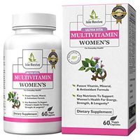 Women's Daily Multivitamin Supplement | Vegan Capsules with Biotin | Vitamins A B C D E K, Calcium, Zinc, Lutein, Magnesium | Non-GMO |Gluten Free | Multimineral Multivitamin for Women (60 Capsules)