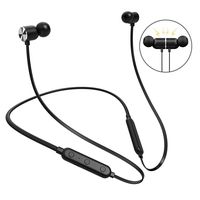 Bluetooth Headphones, Wireless Neckband Headphones with Magnetic Earbuds, 8 Hours Playtime, IPX5 Waterproof, Noise Cancelling Sports Earphones, HD Stereo Bluetooth 4.2 Headset Built-in Mic