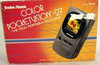 Radio Shack Color Pocketvision 27 Portable TV