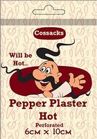 Pepper Plaster Patch Cossacks Hot Plaster - Pain Relief of Radiculitis Myositis Neuralgia Lumbago Rheumatism Colds - 10 pсs. 2.36x3.94inch by SHSH trade group