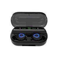 ierkag Wireless Earbuds Stereo Noise Cancelling Bluetooth Headphones w/Mic 2000mAh Charging Case Waterproof in-Ear Earphones Bluetooth Headsets
