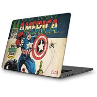 Skinit Decal Laptop Skin for MacBook Pro 15 (2012-15 Retina Display) - Officially Licensed Marvel/Disney Captain America Big Premier Issue Design