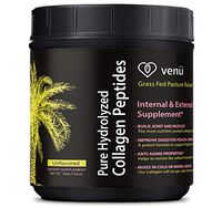 Venu Hydrolyzed Collagen Peptides Powdered Protein Drink Mix - Helps Improve Digestive Health and Weight Loss - Builds Muscle and Fight Aging for Radiant Skin -222 Grams