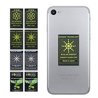 EMF Protection Anti Radiation Shield Sticker for Cellphone,Smart Phone, Laptop - EMF Neutralizer, 8pcs