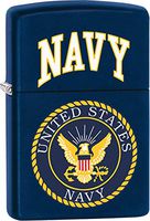 Zippo Personalized Message Engraved on Backside US Navy Windproof Lighter