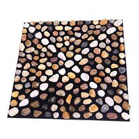 HSJLH Foot Massage pad, Massage Cushion, Natural Stone Cobblestone Foot pad Blanket Acupuncture Points Acupressure Stepping Stone Road,A