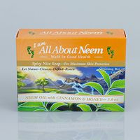 Neem Oil Soap with Cinnamon & Honey - Spicey Nice