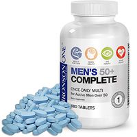 Bronson ONE Daily Mens 50+ Complete Multivitamin Multimineral, 180 Tablets