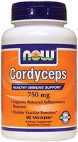 Now Foods Cordyceps, 750mg - 90 vcaps Supports Balanced Inflammatory Response