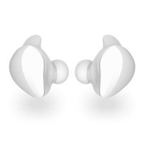 Raycon E80 Ultra Drop True Wireless in-Ear Bluetooth Headphones with Charging Case - White