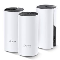 TP-Link Deco Whole Home Mesh WIFI System - Seamless Roaming, Adaptive Routing, Up to 5, 500 Sq. ft. Coverage, Connect Up to 100 devices (Deco M4 3-Pack)