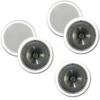 Theater Solutions 6.5 Inch in Ceiling Home Theater Contractor Series 900 Watts 5 Speaker Set CS6C-5S