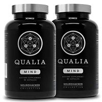 Qualia Mind Nootropics | Top Brain Supplement for Memory, Focus, Mental Energy, and Concentration with Ginkgo biloba, Alpha GPC, Bacopa monnieri, Celastrus paniculatus, DHA & More | (35 ct.) 2-Pack