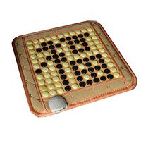 Heating Pad, Far Infrared Natural Jade and Tourmaline Heating Pad Mat 7 Kinds Temperature Adjustable with Smart Controller, Suitable for All Seasons(45 * 45 cm)