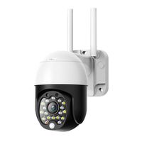 Mini Outdoor Security Camera, SDETER 1080P Pan Tilt Zoom Surveillance CCTV IP Weatherproof Camera with Colorful Night Vision Two Way Audio Motion Detection