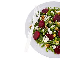 Compostable Plastic Forks, Disposable White Plastic Fork - 7" - Durable - PLA - 250ct Box - Restaurantware