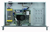 1.8GHz Firewall ITX Motherboard 4 Gigabit LAN Server PC with Fan Intel Atom D525